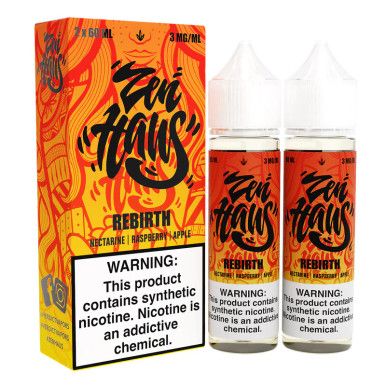 Rebirth By Zen Haus E-Liquid with Packaging