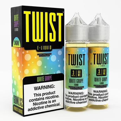 White Grape By Twist E-Liquid with Packaging