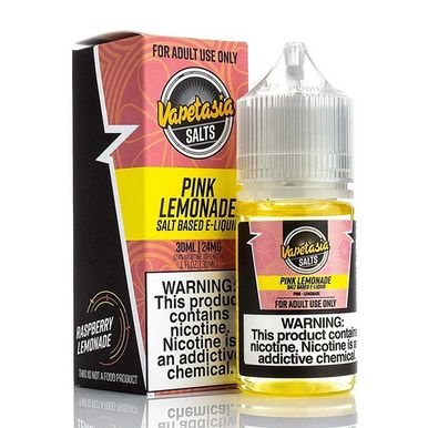 Pink Lemonade By Vapetasia Salt E-Liquid with Packaging