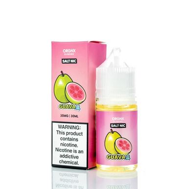 Guava Ice By ORGNX Salt E-Liquid with Packaging