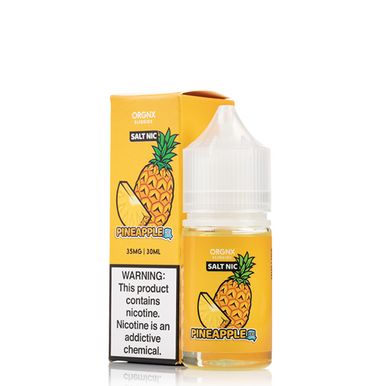Pineapple Iced By ORGNX Salt E-Liquid with Packaging