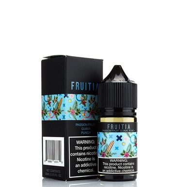 Passion Guava Punch by Fruitia Salt E-Liquid with Packaging
