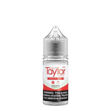 Passion Peach by Taylor Salt E-Liquid Bottle