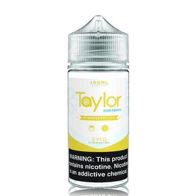 Strawberry Lem Iced by Taylor E-Liquid Bottle