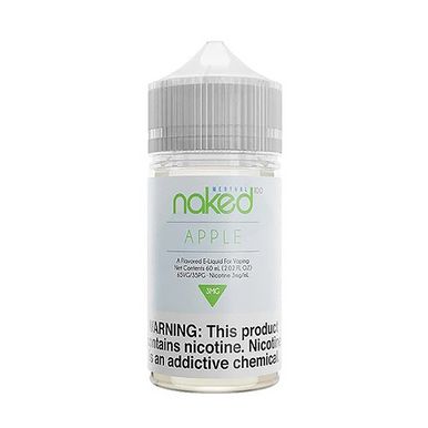 Apple by Naked 100 Menthol E-Liquid Bottle