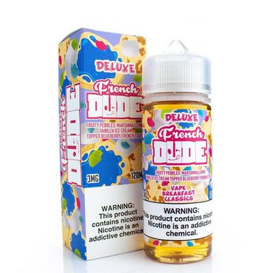 Deluxe French Dude by Vape Breakfast Classics 120ml with Packaging
