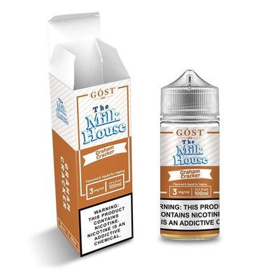 Graham Cracker by GOST The Milk House 100ml with Packaging