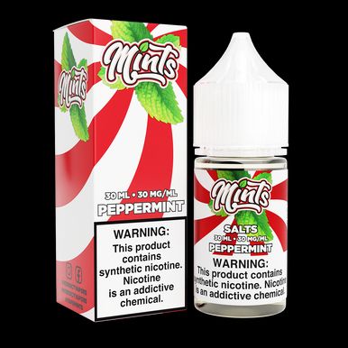 Peppermint by Mints Salt E-Liquid with Packaging