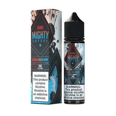 Frozen Smash Berry by Mighty Vapors E-Liquid with Packaging