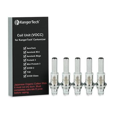 Kanger VOCC Coil (5-Pack) with packaging