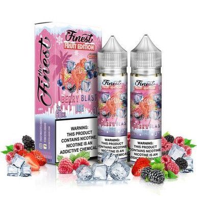 Berry Blast on ICE by Finest Fruit Edition E-Liquid with Packaging