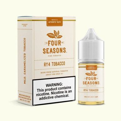 RY4 Tobacco Four Seasons 30mL with Packaging