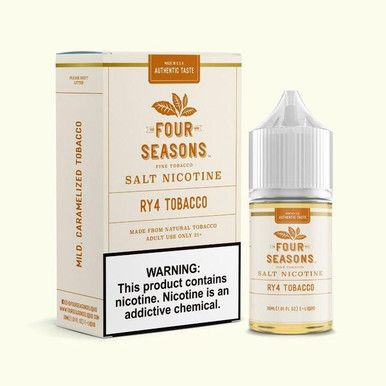 RY4 Tobacco Four Seasons Salts Series 30mL with Packaging