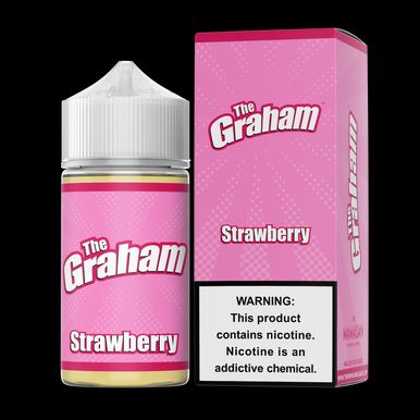 Strawberry The Graham 60mL with Packaging