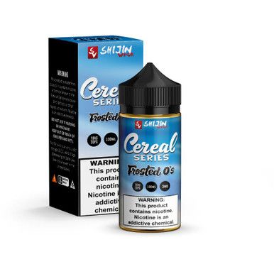 Frosted O's by Shijin Vapor Cereal E-Liquid with Packaging