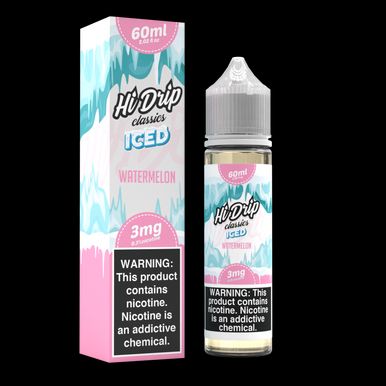 Watermelon Iced by Hi-Drip Classics E-Liquid with Packaging
