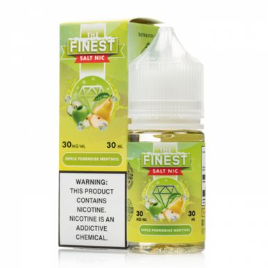 Apple Pearadise Menthol by Finest SaltNic E-Liquid with Packaging