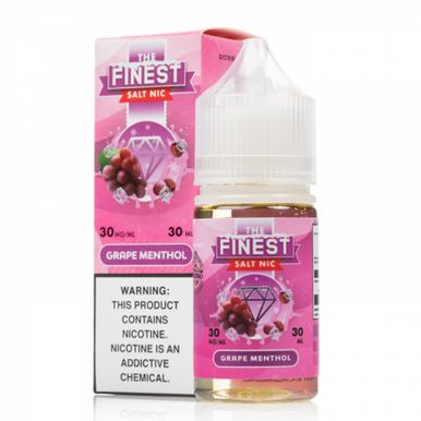 Grape Menthol by Finest SaltNic E-Liquid with Packaging