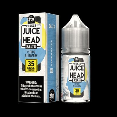 Blueberry Lemon Freeze Juice Head Salts (ZTN) E-Liquid with Packaging