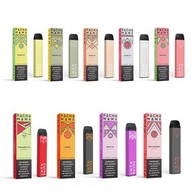 Pachamama Tobacco-Free Nicotine Disposable 1200 Puffs Group Photo