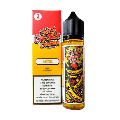 Banana by Fried Cream Cakes TFN E-Liquid with Packaging