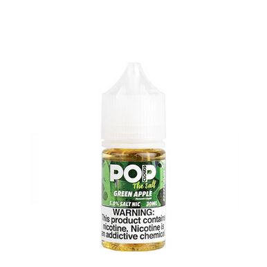 Green Apple by Pop Clouds Salt E-Liquid Bottle