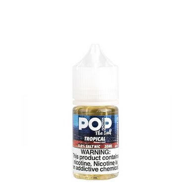 Tropical by Pop Clouds Salt E-Liquid Bottle