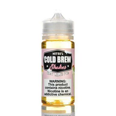 Key Lime Pie by Nitro's Cold Brew Shakes E-Liquid Bottle