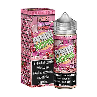 Lychee Cherry Blossom Raspberry by Freenoms E-Liquid with Packaging