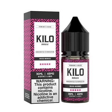 Mixed Berries by Kilo Salt E-Liquid with Packaging