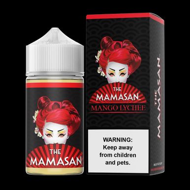 Mango Lychee (Bruce Leechee) The Mamasan 60mL with Packaging