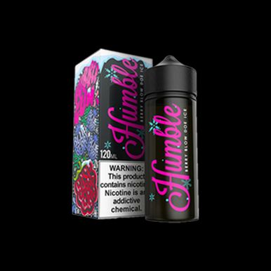 Berry Blow Doe Ice by Humble TFN E-Liquid with Packaging