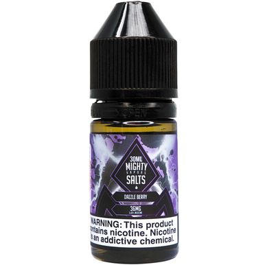 Dazzle Berry by Mighty Vapors Salt E-Liquid Bottle