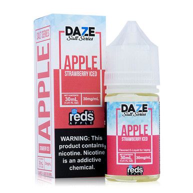 Strawberry Iced by Reds TFN Salt E- Liquid with Packaging