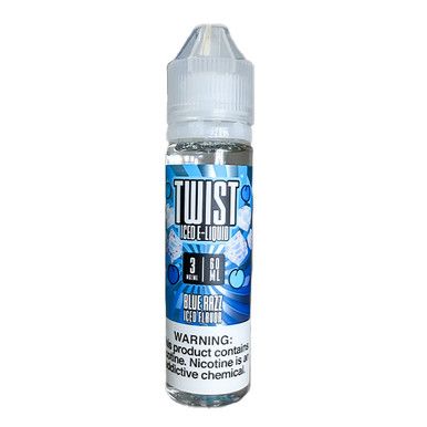 Iced Blue Razz Twist 60mL Bottle