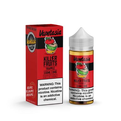 Killer Fruits Trapple by Vapetasia Tobacco-Free Nicotine Series E-Liquid with Packaging
