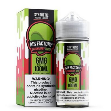 Strawberry Twist by Air Factory Tobacco-Free Nicotine Nicotine Series E-Liquid with Packaging