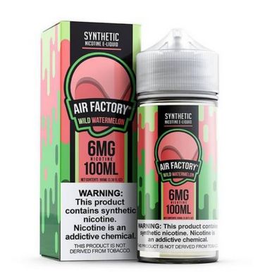Wild Watermelon by Air Factory Tobacco-Free Nicotine Nicotine Series E-Liquid with Packaging