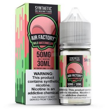 Wild Watermelon by Air Factory Salt Tobacco-Free Nicotine Nicotine Series E-Liquid with Packaging