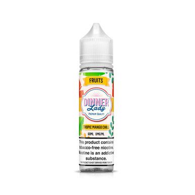 Tropic Mango Chill by Dinner Lady Tobacco-Free Nicotine Series E-Liquid Bottle