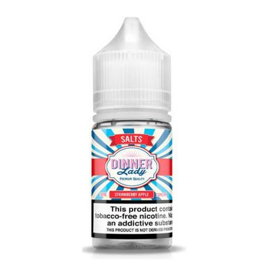 Strawberry Apple by Dinner Lady Tobacco-Free Nicotine Salt Series E-Liquid Bottle