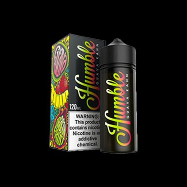 Guava Kahn Tobacco-Free Nicotine By Humble E-Liquid  with Packaging
