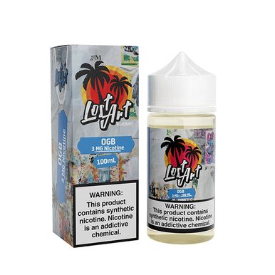 OGB by Lost Art E-Liquid with Packaging