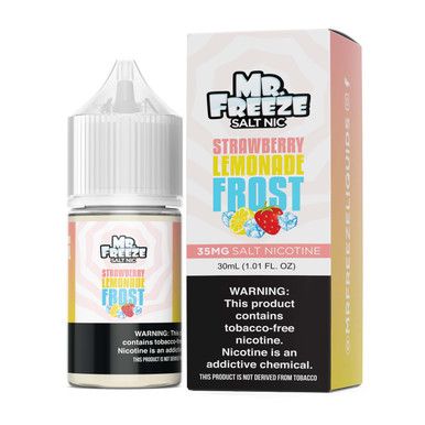 Strawberry Lemonade Frost Mr. Freeze Tobacco-Free Nicotine Salts 30mL with Packaging