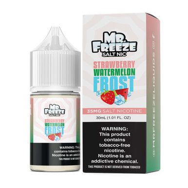 Strawberry Watermelon Frost Mr. Freeze Tobacco-Free Nicotine Salts 30mL with Packaging