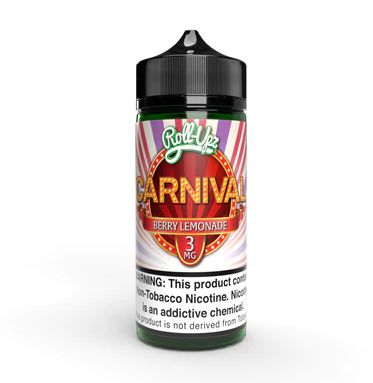 Carnival Berry Lemonade Juice Roll Upz TF-Nic 100ml Bottle