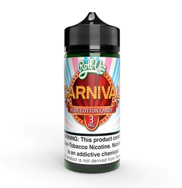 Carnival Cotton Candy Juice Roll Upz TF-Nic 100ml Bottle