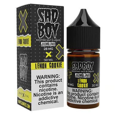 Lemon Jam by Sadboy Salt E-Liquid with Packaging