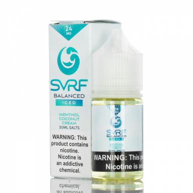 Balanced Iced By SVRF Salts 30mL with Packaging