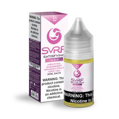 Satisfying Iced By SVRF Salts 30mL with packaging